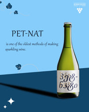 Pét-Nat, Extra Dry White Sparkling Wine Alc: 12%; Volume: 750ml